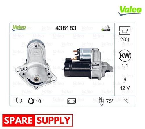 Starter for opel adam agila - for,