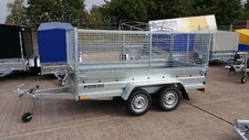 NEW CAR CAGE TRAILER 10X5 TWIN