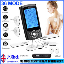 36 Modes Tens Unit Muscle Stimulator Machine Pulse Massager Therapy Pain Relief