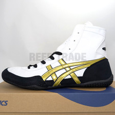 ASICS Wrestling Shoes 1083A001 White Black/Gold(Black) EX-EO (TWR900 Successor)
