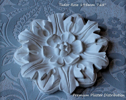 Tudor ceiling rose plaster - rose,