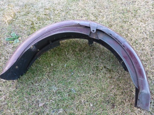 Rear mudguard valanced triumph - mudguard,