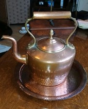 Antique Copper & Brass Kettle