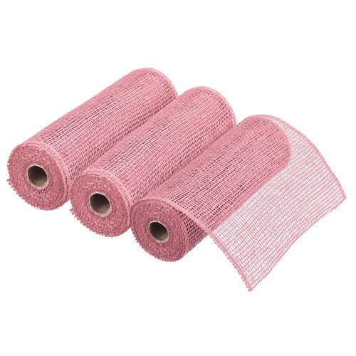 3pcs poly burlap mesh - 10", for