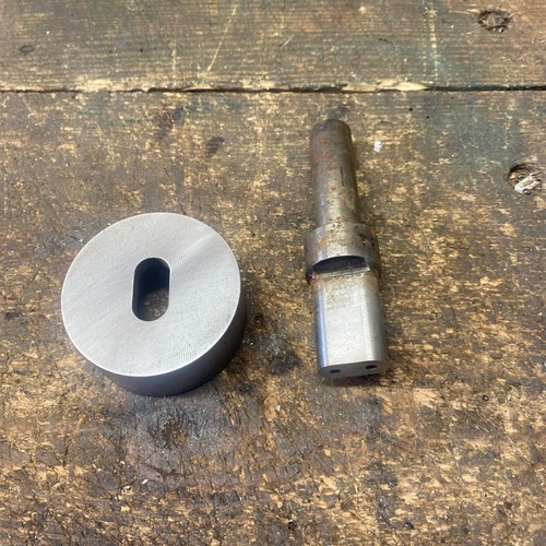 Fly press punch die lozenge - &,