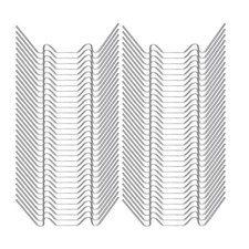 60PCS Stainless Steel Greenhouse Glass Window Panel Clips Green House W/ Z Clips