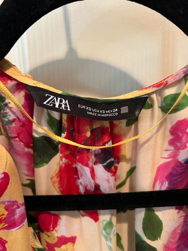 Zara women yellow floral - women’s,