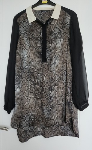 George long sleeve black beige - sleeve,