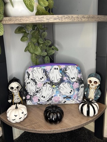 Large ghost print zip - print,