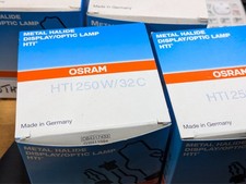 Osram HTI 250W/32C | Metal Halide Lamp | Stage Projector Lamp | Stage Lamp x 1