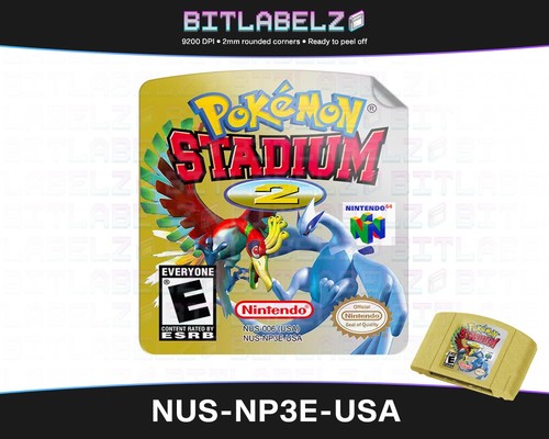 Pokemon stadium - stadium, 2