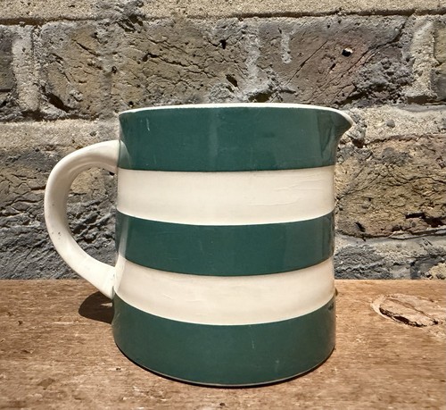 Green cornish jug - t.g.green,