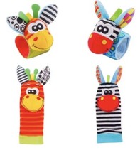 Foot And Wrist Rattles Set, 4