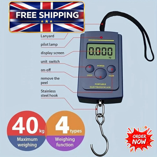40kg digital travel portable - travel,