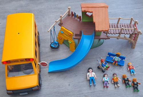 Playmobil school bus - playmobil,
