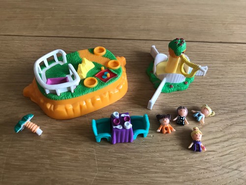 Vintage polly pocket - pocket, riding
