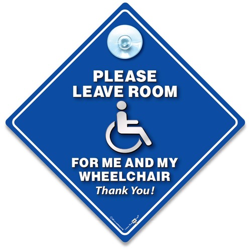 Wheelchair user car - wheelchair,