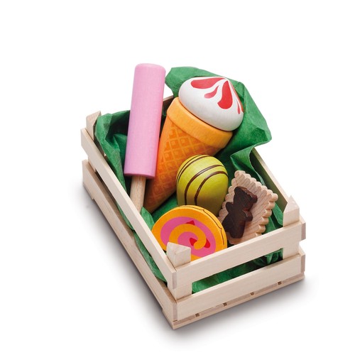 Wooden pretend role - , play