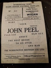 VINTAGE RUGBY LEAGUE PROGRAMME