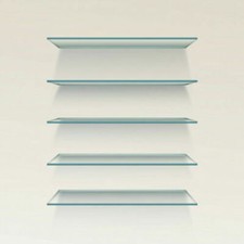 Clear Tempered Glass Shelf