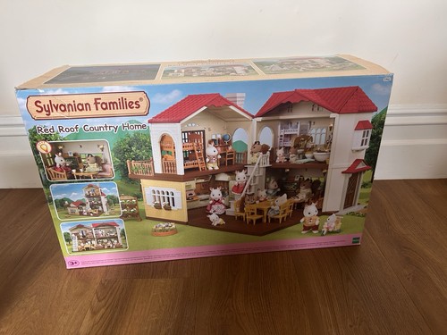 Sylvanian families red - red, roof