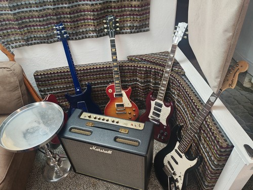 Marshall guitar amplifier - amplifier, 50w