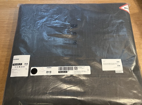 Ikea poang footstool padded - ikea,