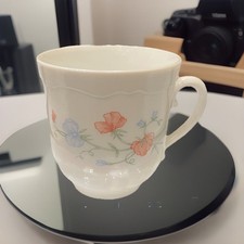8 Floral Cup & Saucer China