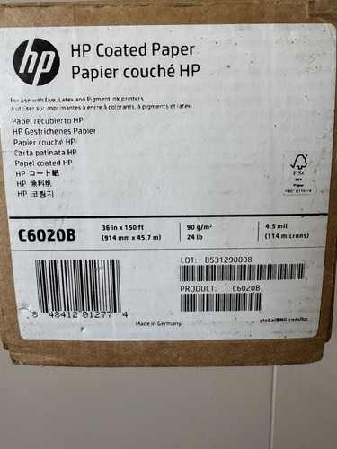 C6020b coated plotter - coated, paper