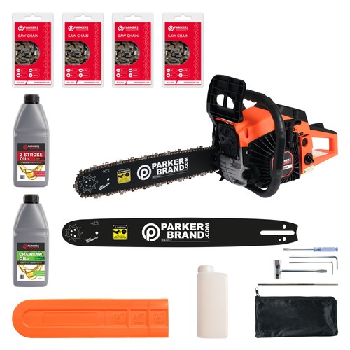45cc petrol chainsaw - 45cc, +