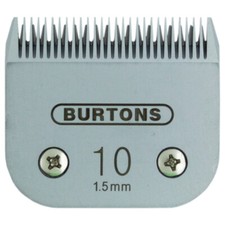 Burtons Blades - Size 10 10FC 10F - Fits Andis, Wahl, Oster, A5