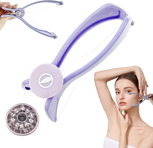 Threading hair removal machine - removal,