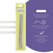 Beadalon Flat Pattern Wire Bracelet Making Jewellery Crafts 3pc Choose Design