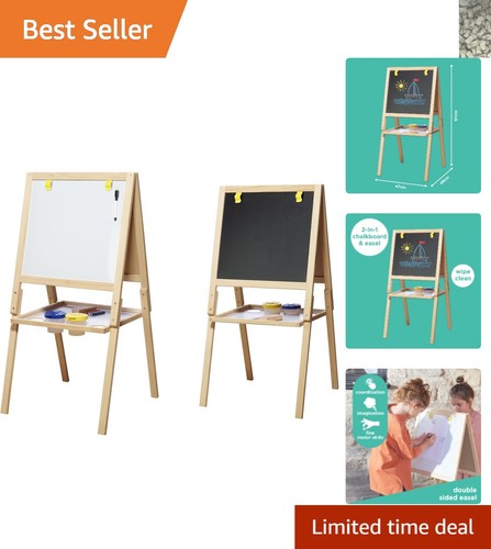 Wooden art easel for - art,
