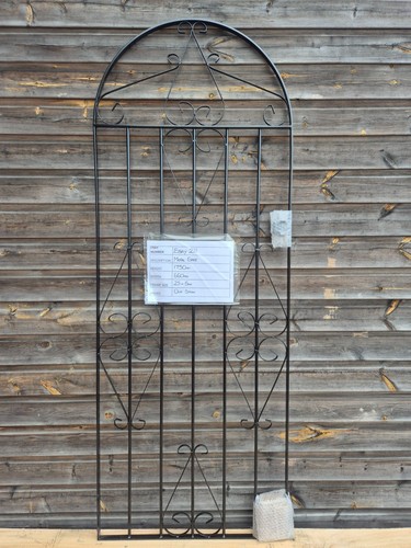 Arched top wrought iron style - top,