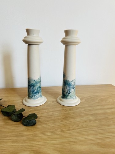 Pair buchlyvie pottery - buchlyvie,