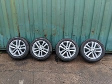 NISSAN JUKE MK1 F15 17" ALLOY WHEELS WITH TYRES
