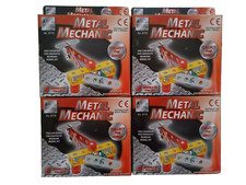 SET OF 4 METAL MECHANIC CONSTRUCTION MODEL KITS DIY FUN BUILD & PLAY KIDS 6+ 