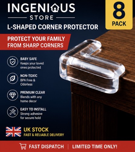 Clear rubber furniture - 8x,