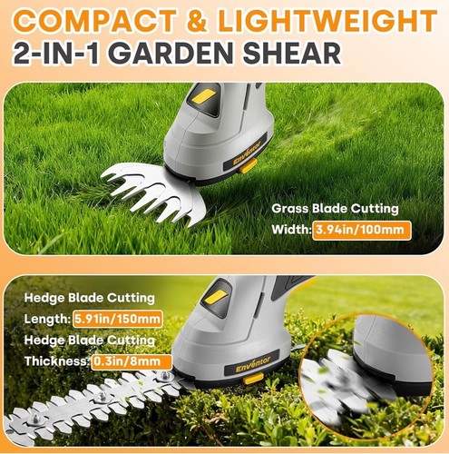 Enventor cordless grass - cordless, shears