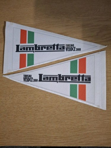 Lambretta tv200 scooter - scooter, flag