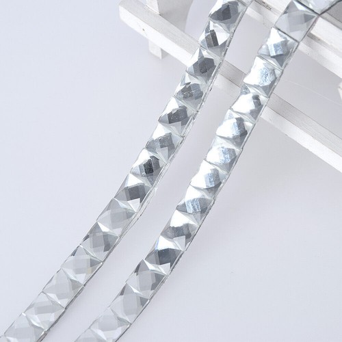 Glass mirror mosaic wall - 2m,