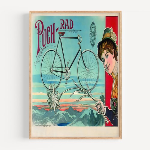 Puch rad bicycle 1900 retro - ,