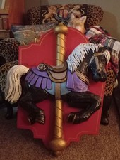 Huge Gypsy Carousel Horse