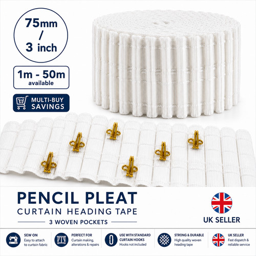 75mm inch white pencil - inch,
