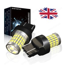 2x LED T20 W21W 580 582 7443