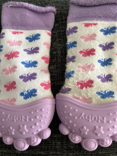 Nuby teether socks - teether,