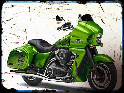 Photo motorbike vulcan - a4,