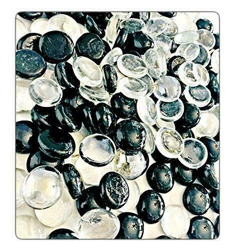 Glass pebbles for crafts - glass,