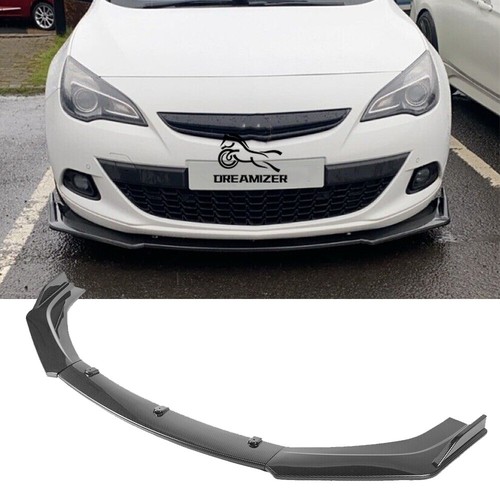 Carbon fiber front bumper lip - front,